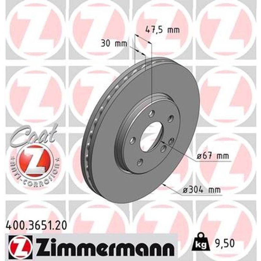 ZIMMERMANN 400.3651.20 COAT Z Pack of 2