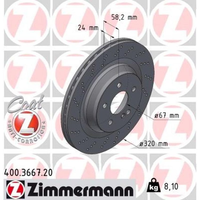 ZIMMERMANN 400.3667.20 COAT Z Pack of 2