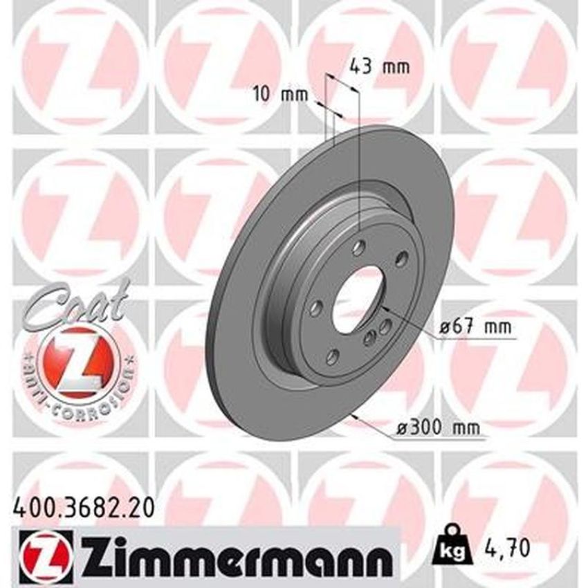 ZIMMERMANN 400.3682.20 COAT Z Pack of 2
