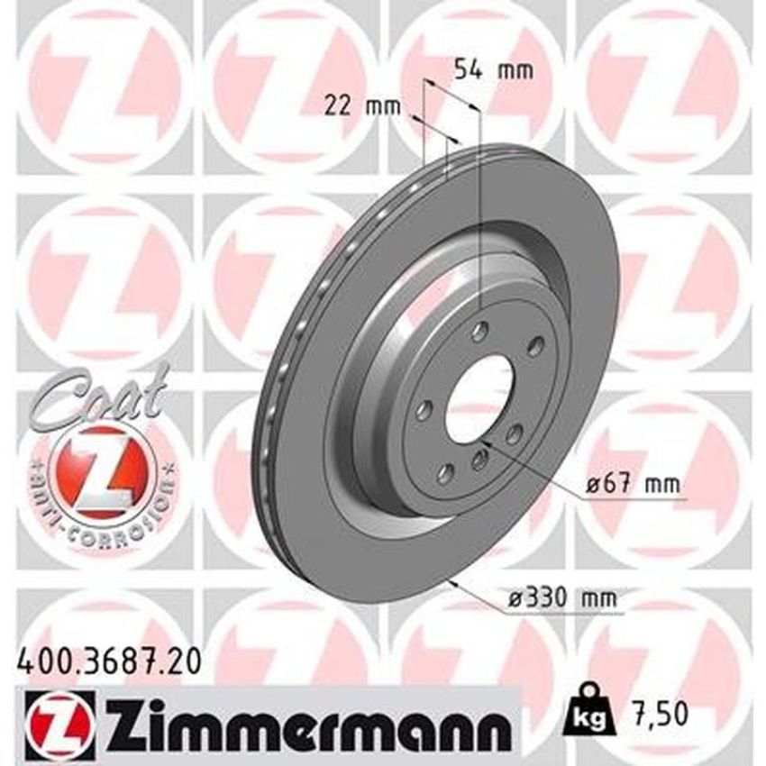 ZIMMERMANN 400.3687.20 COAT Z Pack of 2