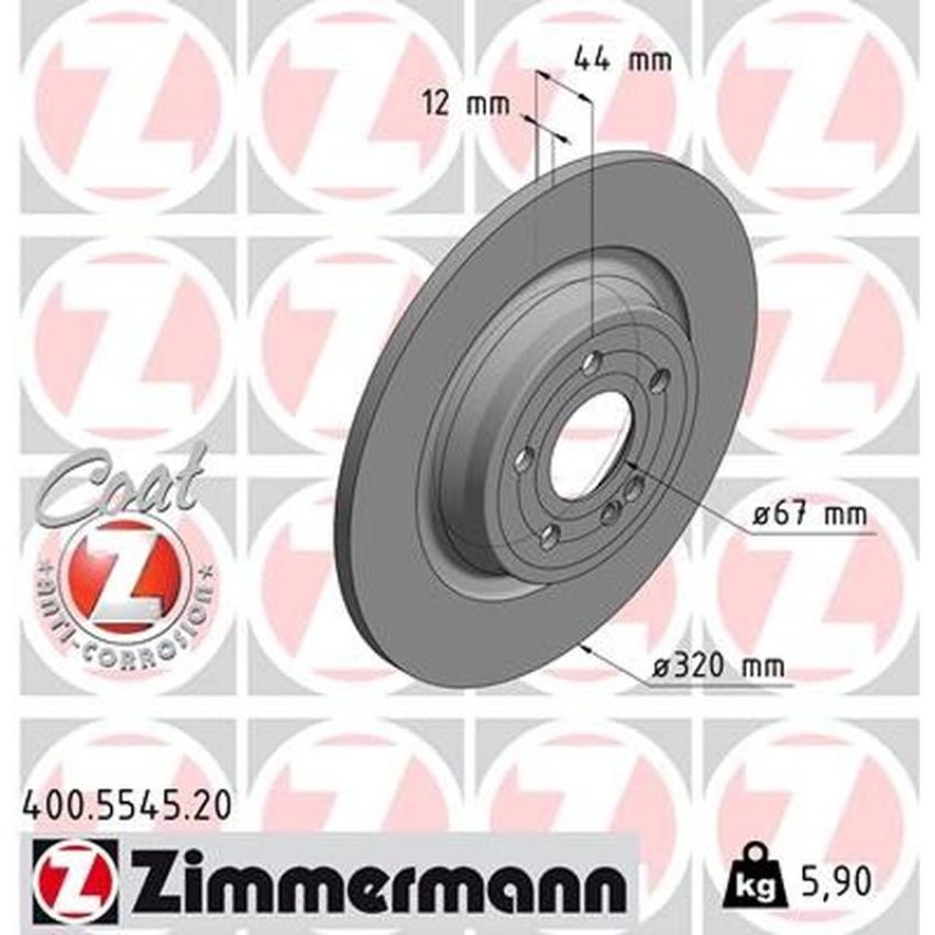 ZIMMERMANN 400.5545.20 COAT Z Pack of 2