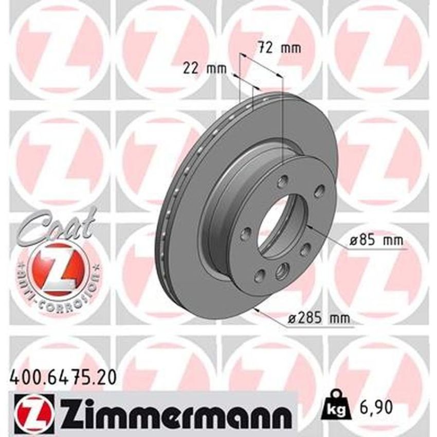 ZIMMERMANN 400.6475.20 COAT Z Pack of 2
