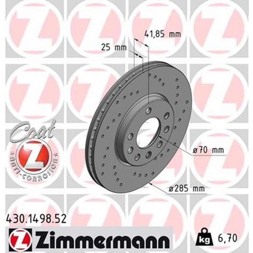 ZIMMERMANN 430.1498.52 SPORT COAT Z Pack of 2