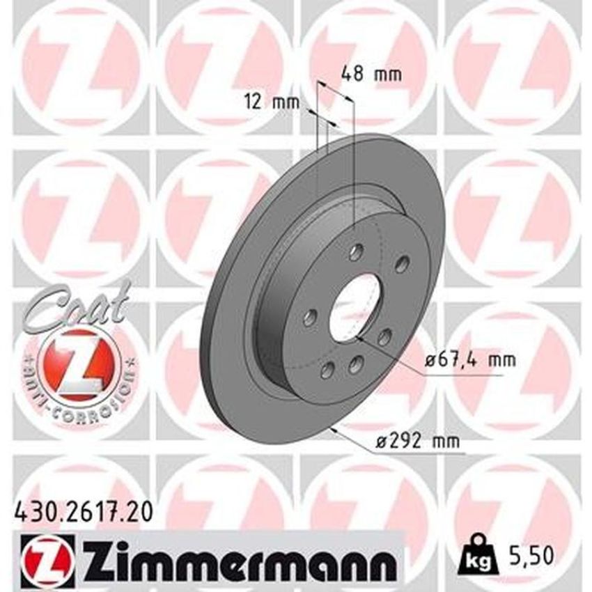 ZIMMERMANN 430.2617.20 COAT Z Pack of 2
