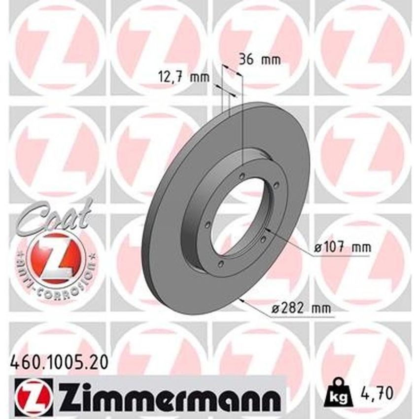ZIMMERMANN 460.1005.20 COAT Z Pack of 2