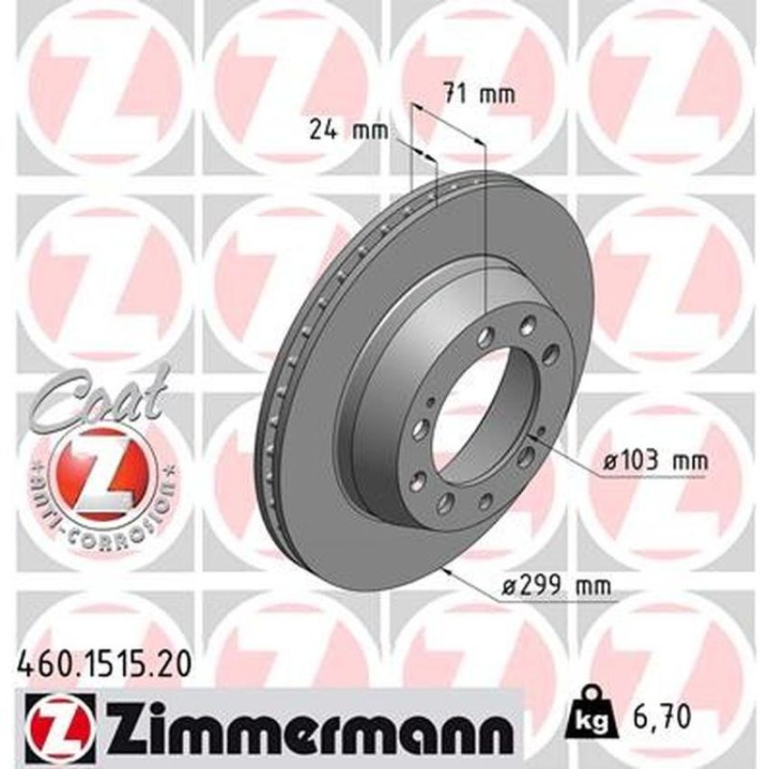 ZIMMERMANN 460.1515.20 COAT Z Pack of 2