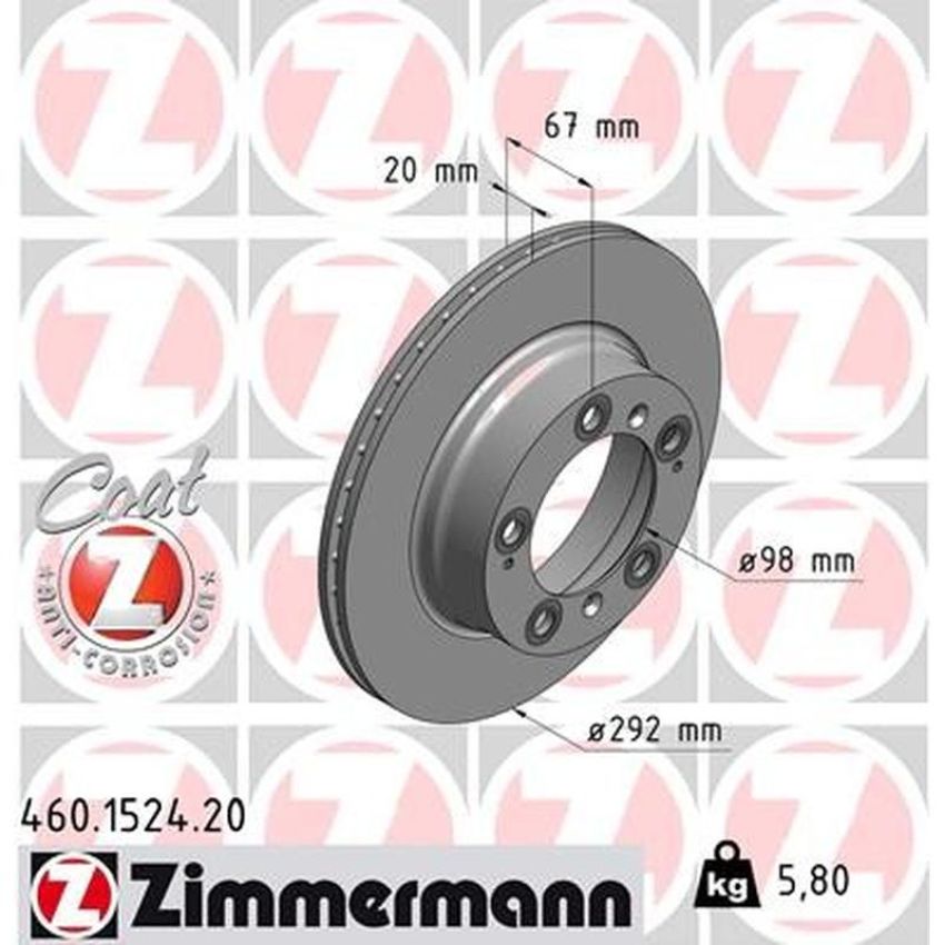 ZIMMERMANN 460.1524.20 COAT Z Pack of 2