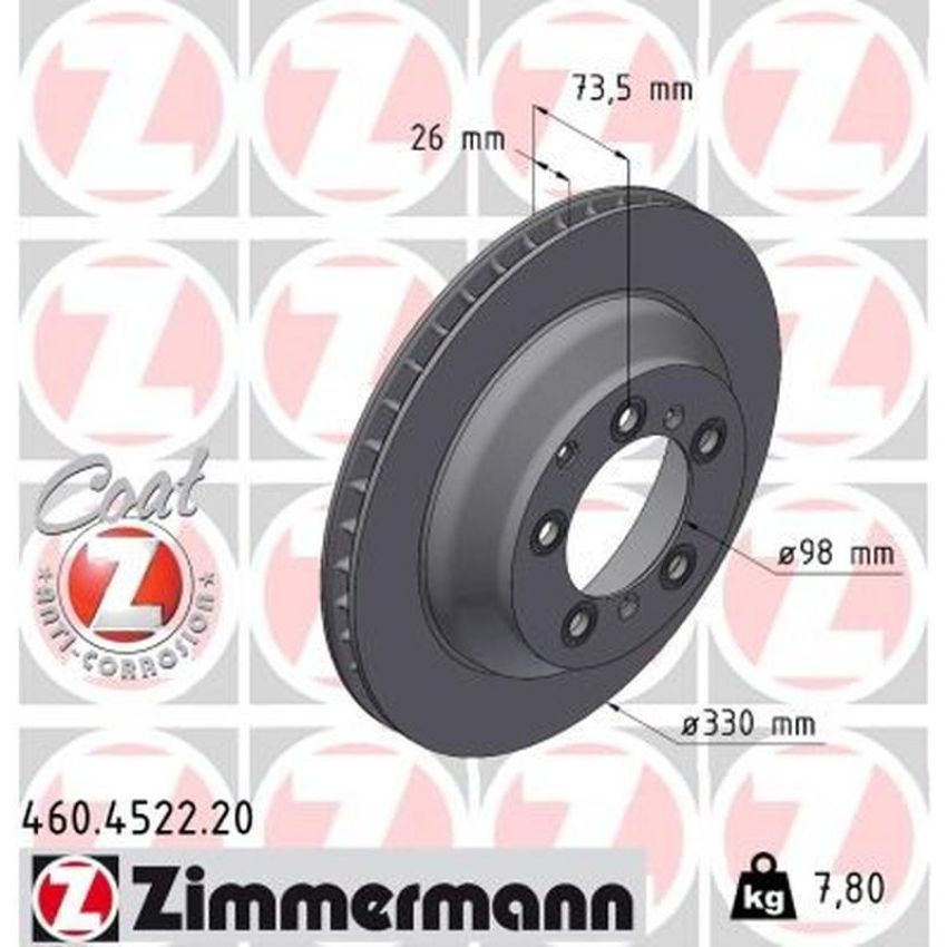 ZIMMERMANN 460.4522.20 COAT Z Pack of 2
