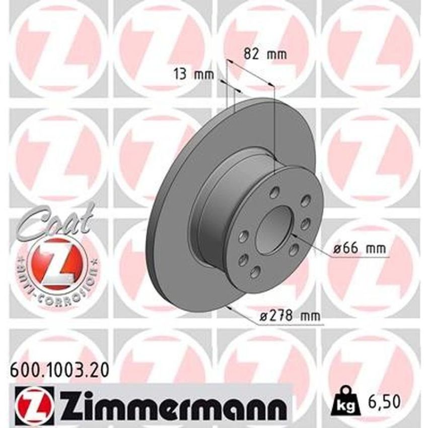 ZIMMERMANN 600.1003.20 COAT Z Pack of 2