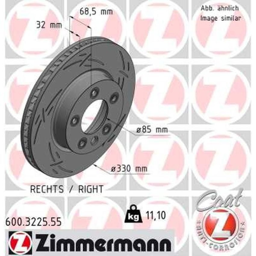 ZIMMERMANN 600.3225.55 BLACK Z