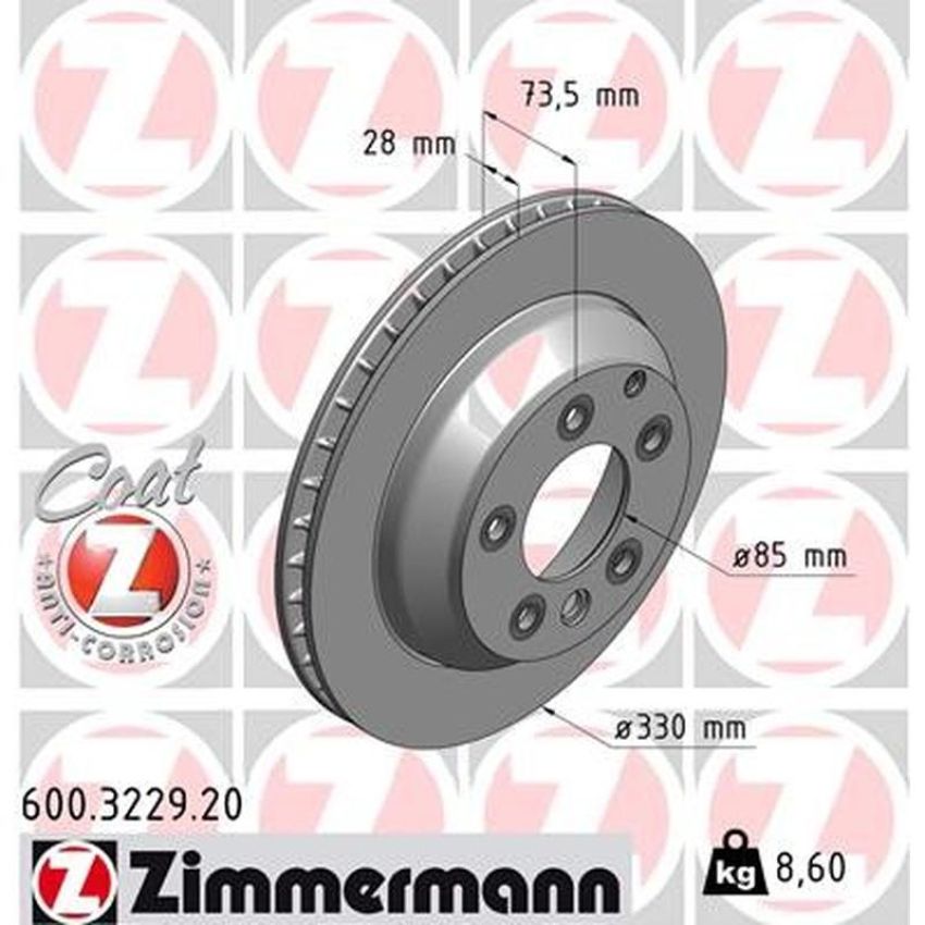 ZIMMERMANN 600.3229.20 COAT Z Pack of 2