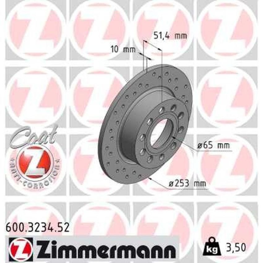 ZIMMERMANN 600.3234.52 SPORT COAT Z Pack of 2