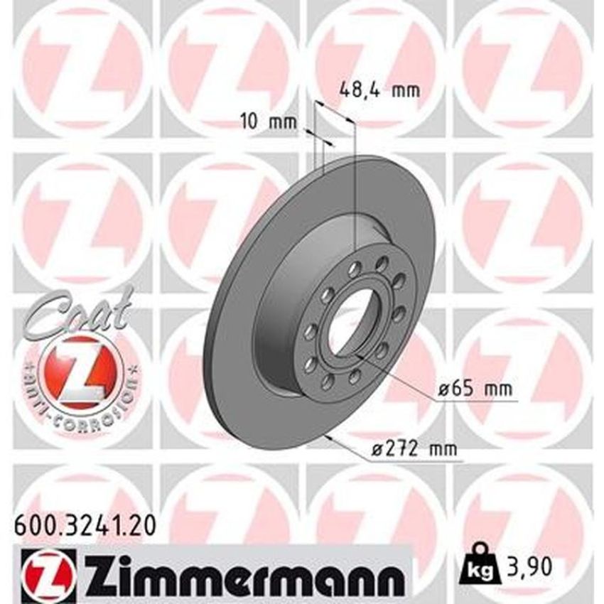 ZIMMERMANN 600.3241.20 COAT Z Pack of 2