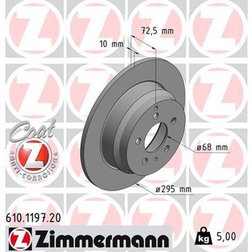 ZIMMERMANN 610.1197.20 COAT Z Pack of 2