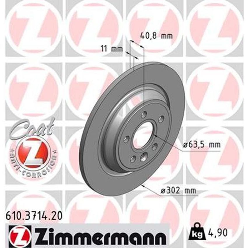 ZIMMERMANN 610.3714.20 COAT Z Pack of 2