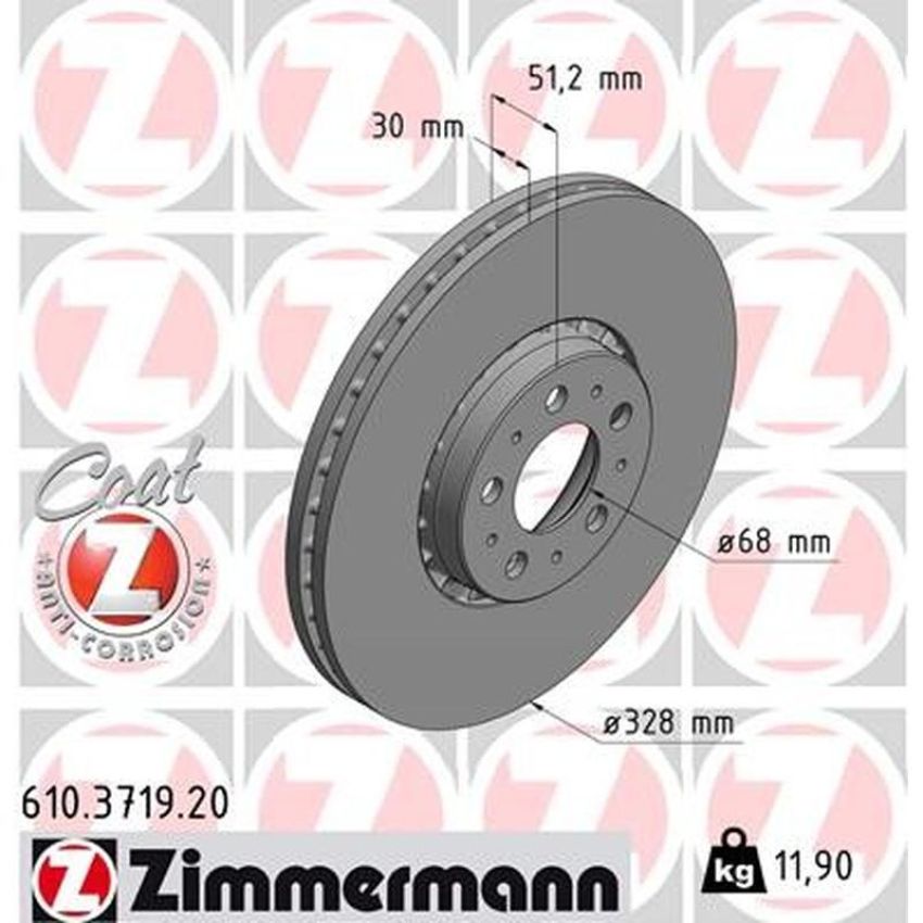 ZIMMERMANN 610.3719.20 COAT Z