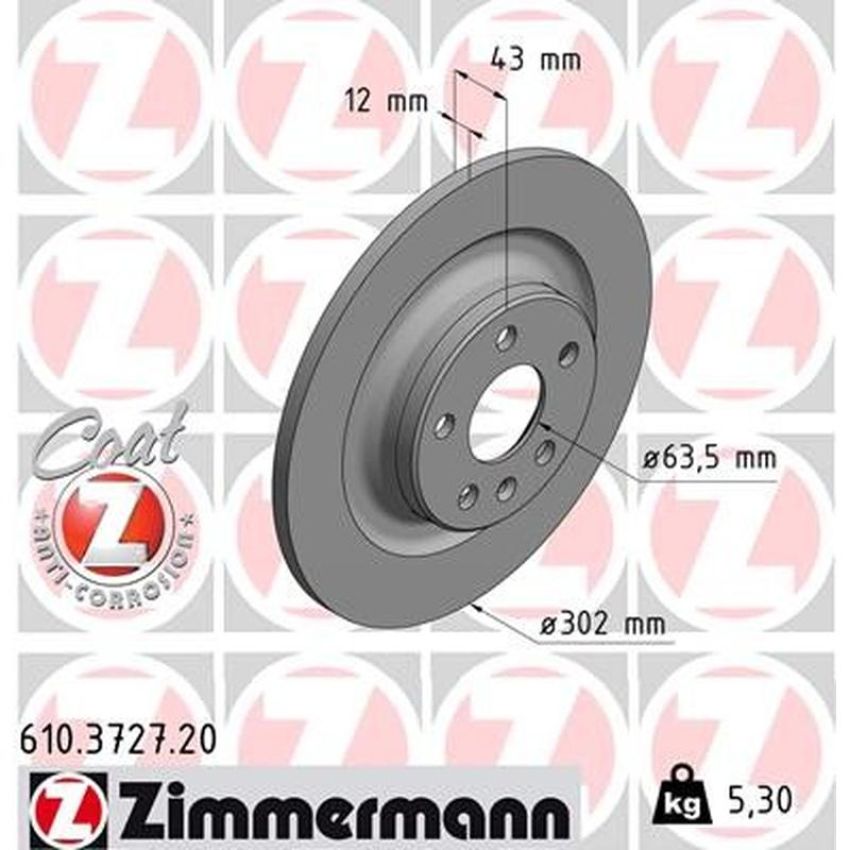 ZIMMERMANN 610.3727.20 COAT Z Pack of 2
