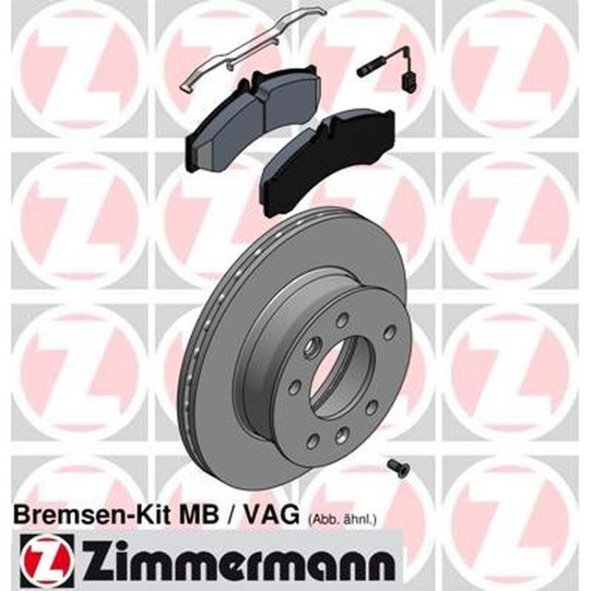ZIMMERMANN 640.4311.00 Rotors and Pads
