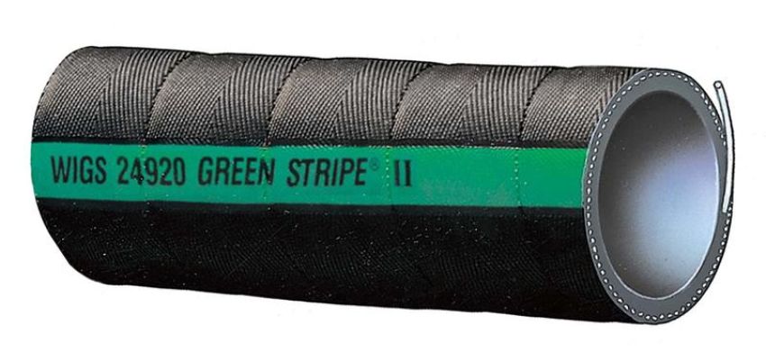GATES 24916 Green Stripe Wire Inserted Straight Coolant Hose