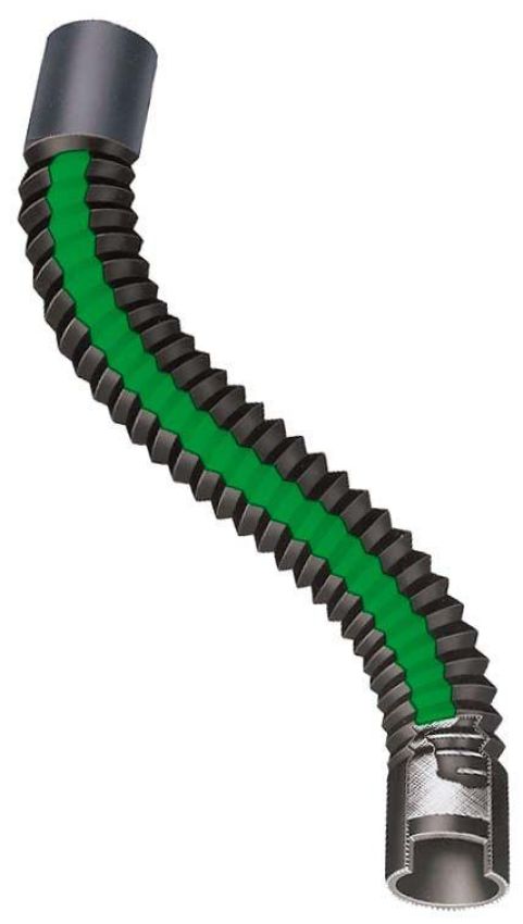 GATES 26533 Green Stripe Heavy-Duty Vulco-Flex Coolant Hose