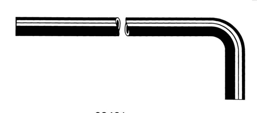 GATES 28481 Molded 90 Degree Heater Hose