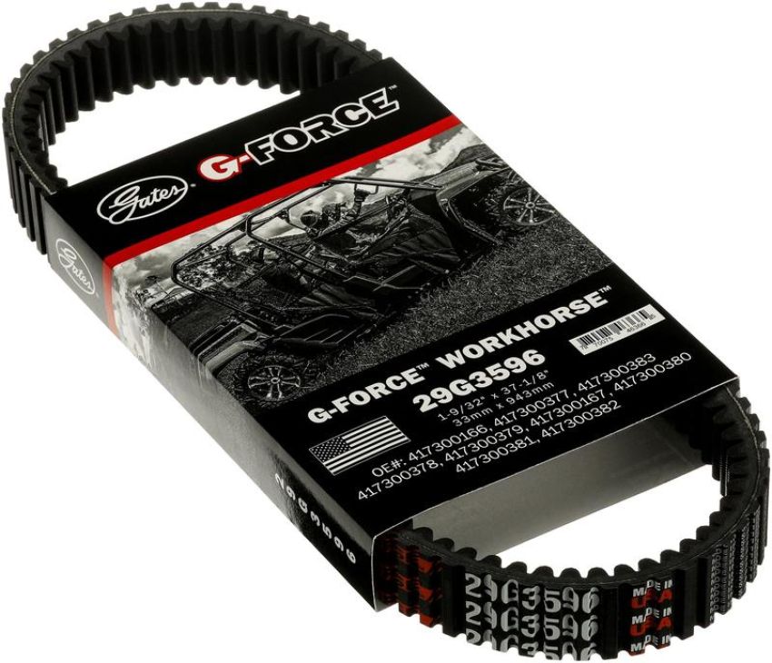 GATES 29G3596 G-Force Workhorse Continuously Variable Transmission (CVT) Belt