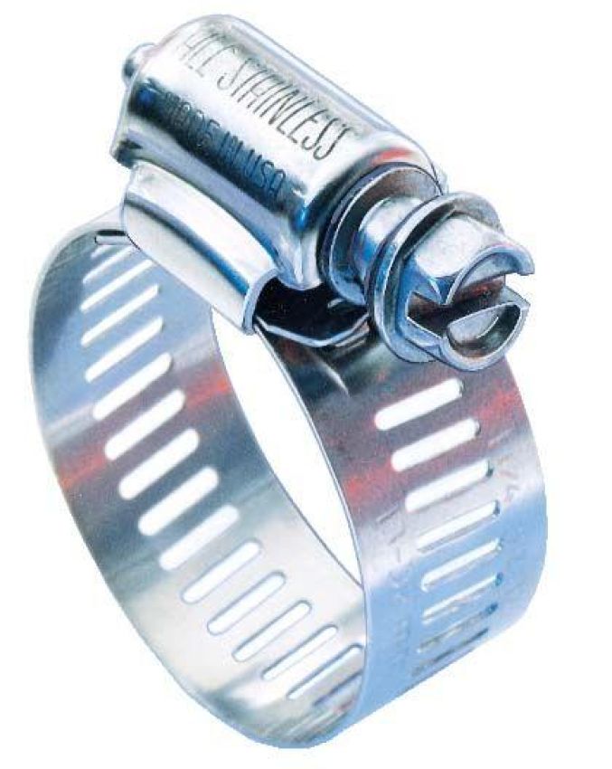 GATES 32228 Green Stripe Heavy-Duty Stainless Steel Hose Clamp Pack of 10