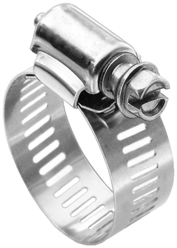 GATES 32304 Green Stripe Heavy-Duty Stainless Steel Hose Clamp Pack of 10