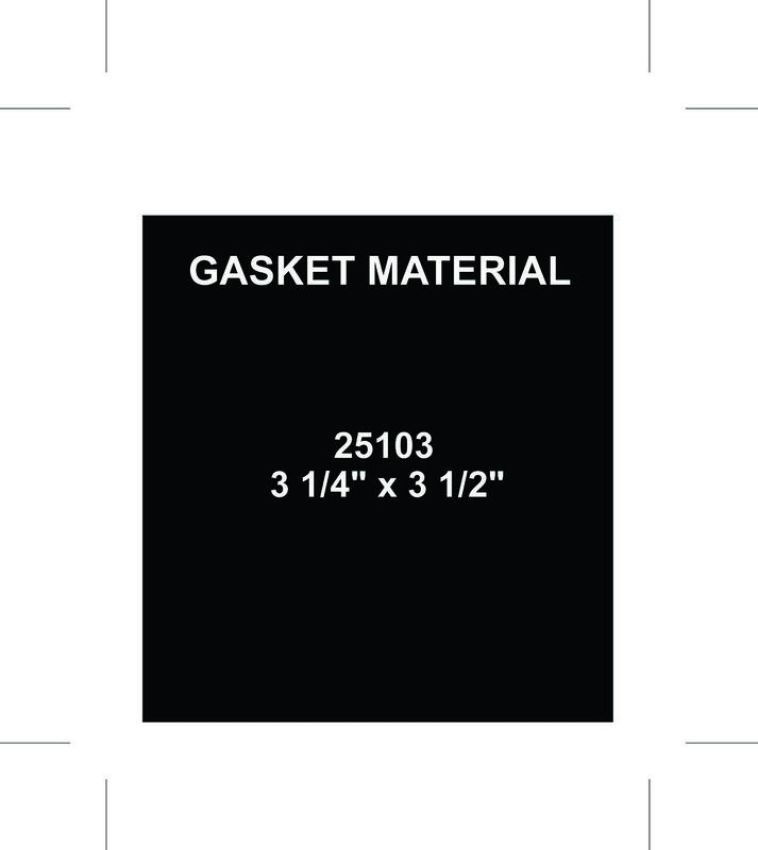 GATES 34030 Engine Coolant Thermostat Gasket Pack of 10