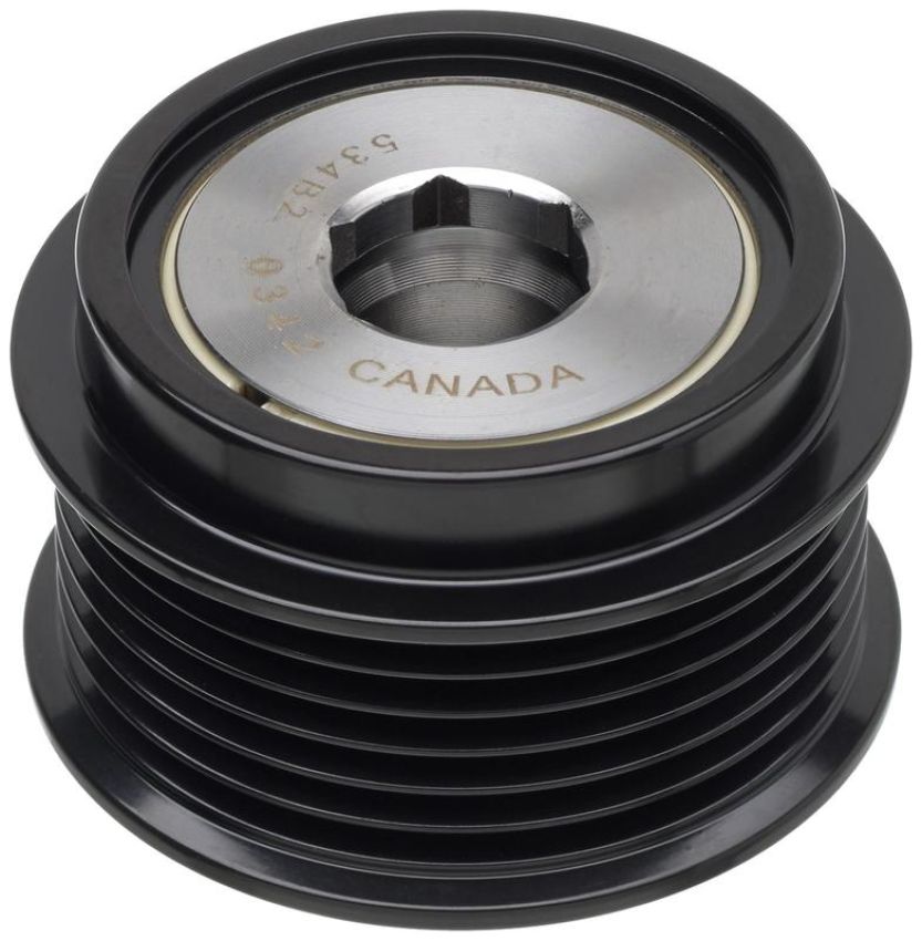 GATES 37222P DriveAlign Overrunning Alternator Decoupler Pulley (ADP)
