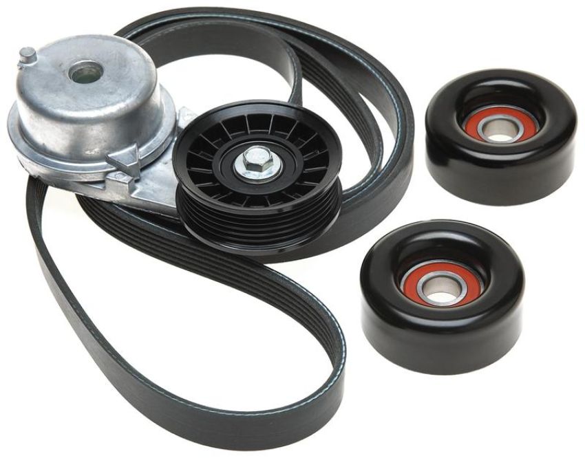GATES 90K-38104 Complete Serpentine Belt Drive Component Kit