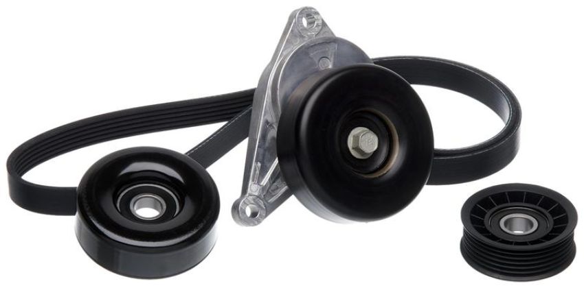 GATES 90K-38161 Complete Serpentine Belt Drive Component Kit