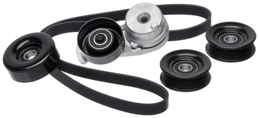 GATES 90K-38189B Complete Serpentine Belt Drive Component Kit