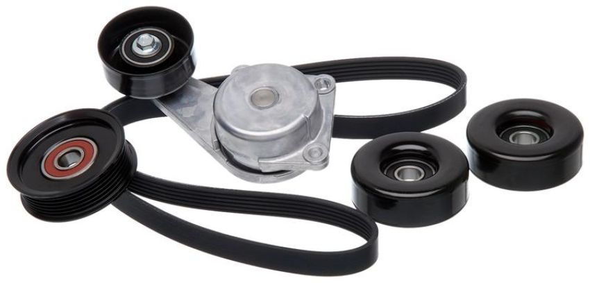 GATES 90K-38274 Complete Serpentine Belt Drive Component Kit