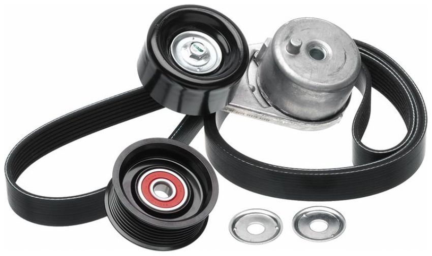 GATES 90K-38378B Complete Serpentine Belt Drive Component Kit