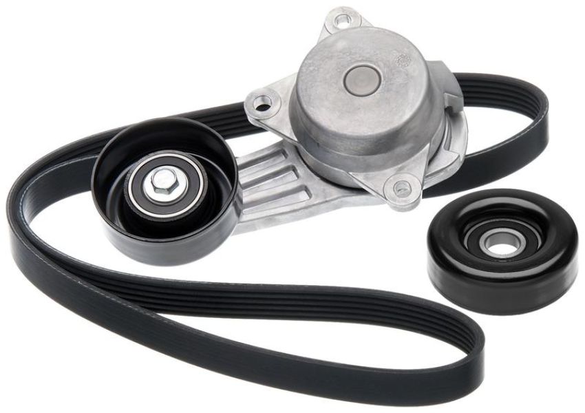 GATES 90K-38386 Complete Serpentine Belt Drive Component Kit