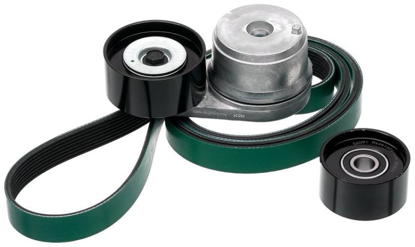 GATES 90K-38556HDD FleetRunner Heavy-Duty Serpentine Belt Drive Component Kit
