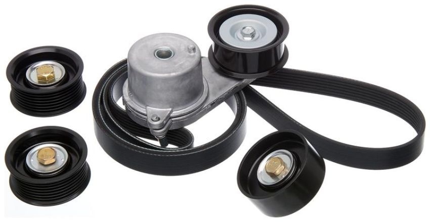 GATES 90K-39129 Complete Serpentine Belt Drive Component Kit