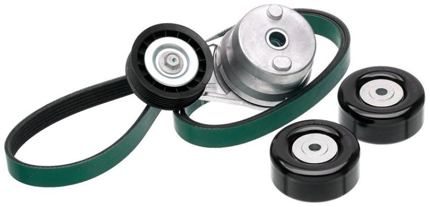 GATES 90K-39159 FleetRunner Heavy-Duty Serpentine Belt Drive Component Kit