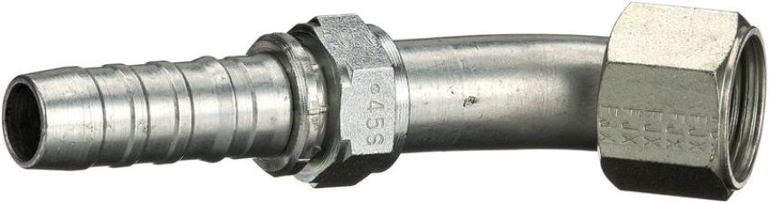 GATES G20174-0810 Female JIC 37 Flare Swivel - 45 Bent Tube (GlobalSpiral)