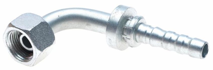 GATES G20832-1212 Female British Std Parallel Pipe O-Ring Swivel-90 Bent Tube (GlobalSpiral)