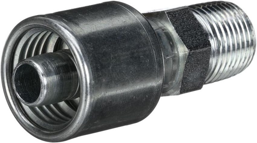 GATES G25100-0408 Male Pipe (NPTF - 30 Cone Seat) (MegaCrimp)