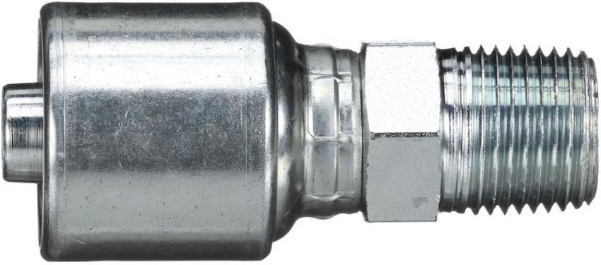 GATES G25100-0408 Male Pipe (NPTF - 30 Cone Seat) (MegaCrimp)