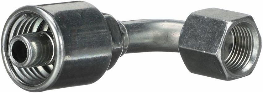 GATES G25179-0806 Female JIC 37 Flare Swivel - 90 Bent Tube (MegaCrimp)