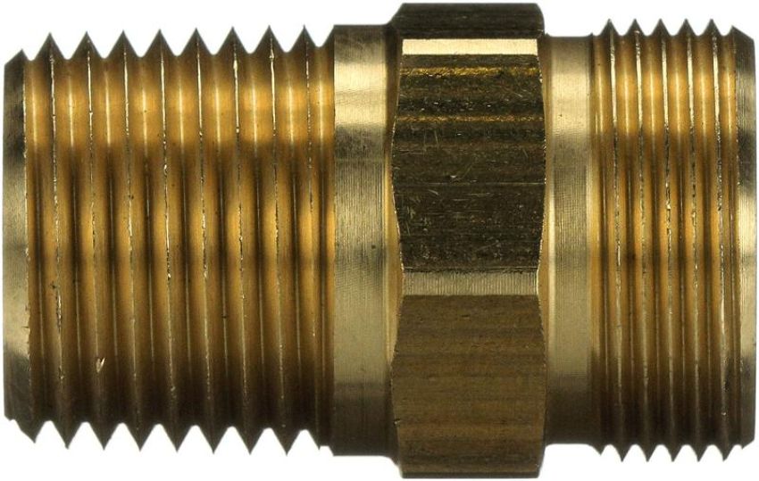 GATES G33030-0806 Male Air Brake to Male Pipe Adapter (Air Brake for Rubber Hose)