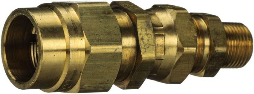 GATES G33151-0606 Air Brake to Female Air Brake Swivel with Adapter (Air Brake for Rubber Hose)