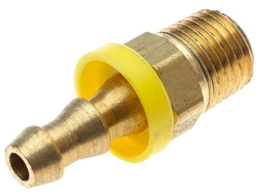 GATES G36100-0806 Male Pipe with Cone Seat (LOC & LOL Hose)