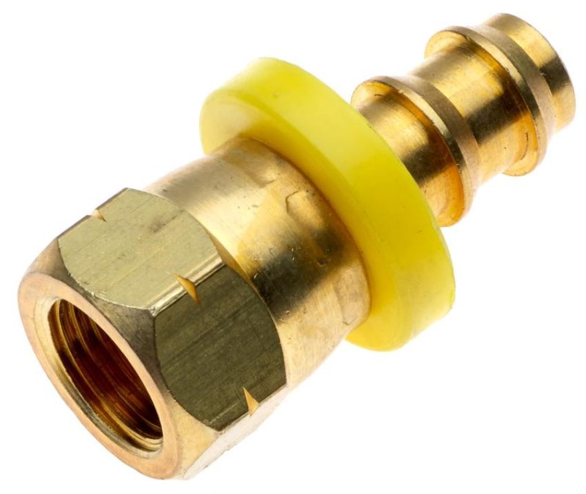 GATES G36210-0404 Dual Seat Female JIC 37/SAE 45 Flare Swivel (LOC & LOL Hose)