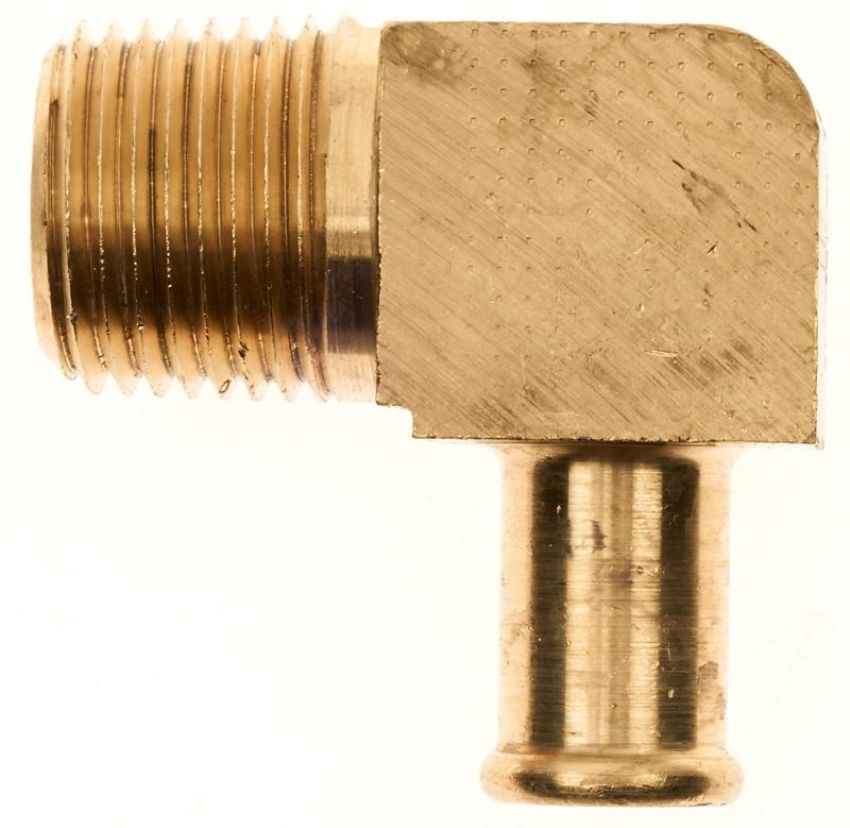 GATES G37106-0602 Male Pipe 90 Block Cone Seat (Single Bead)