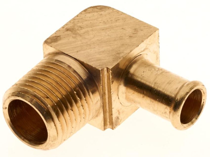 GATES G37106-0604 Male Pipe 90 Block Cone Seat (Single Bead)
